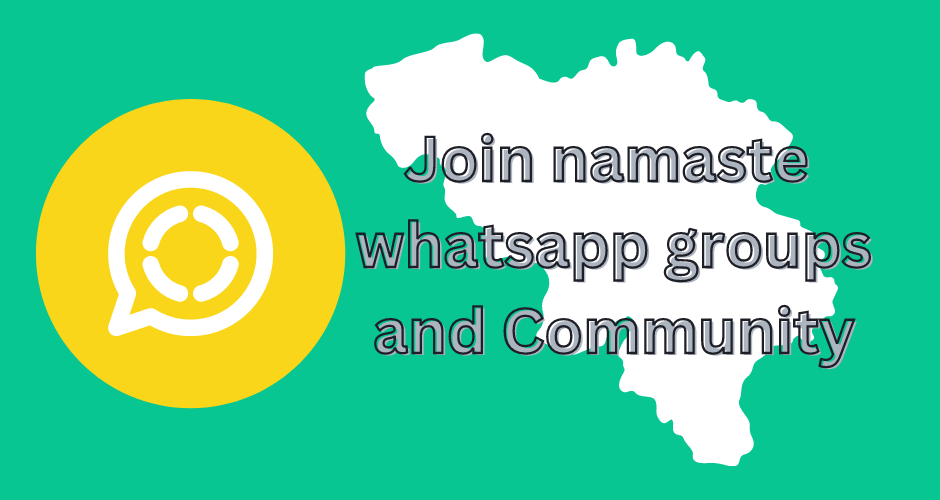 Namaste belgium whatsapp groups and community