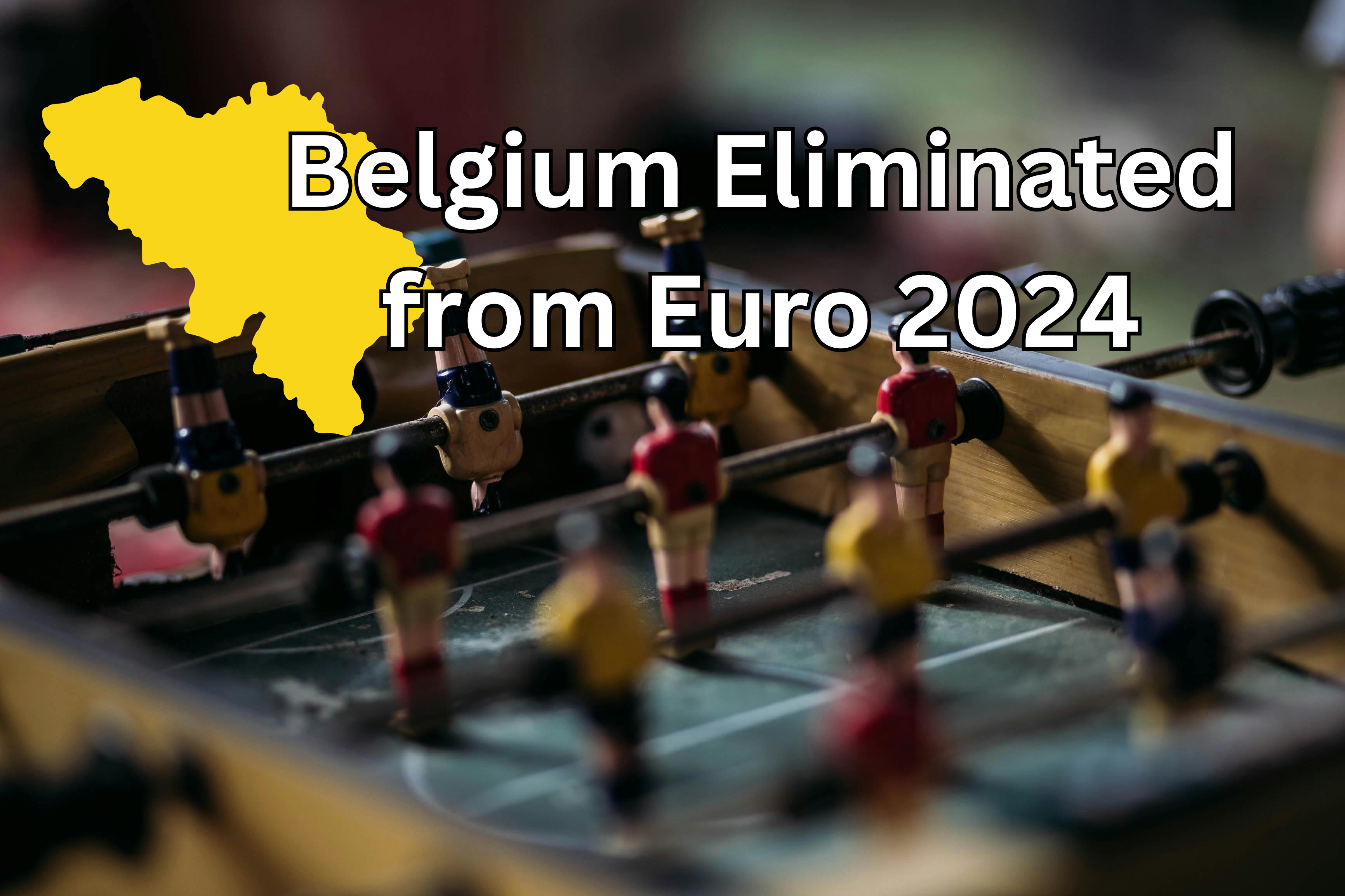 Belgium Eliminated from Euro 2024